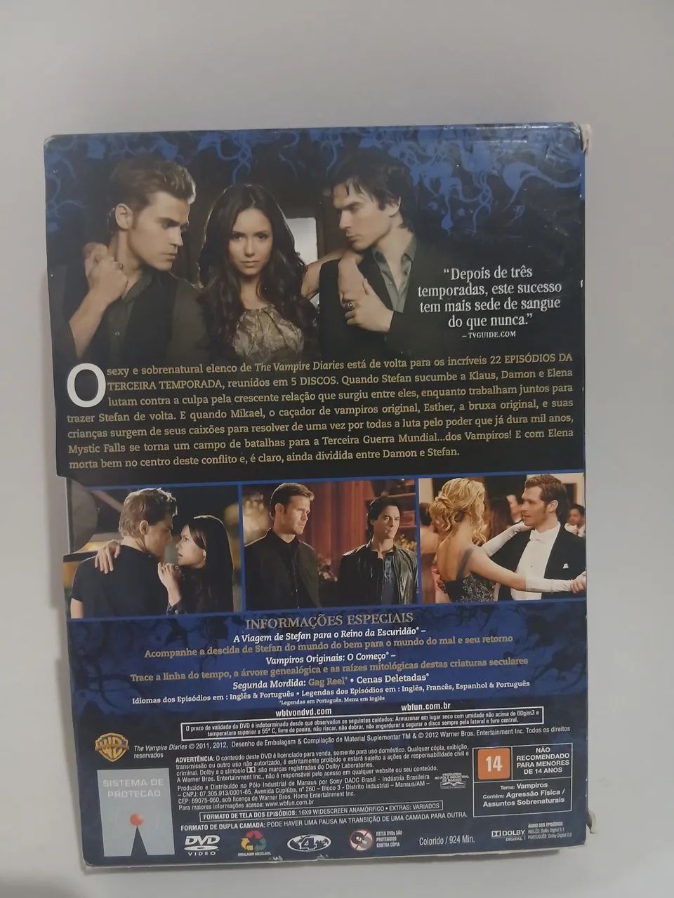 box completo  3ª temporada de the vampire diaries - Foto 2