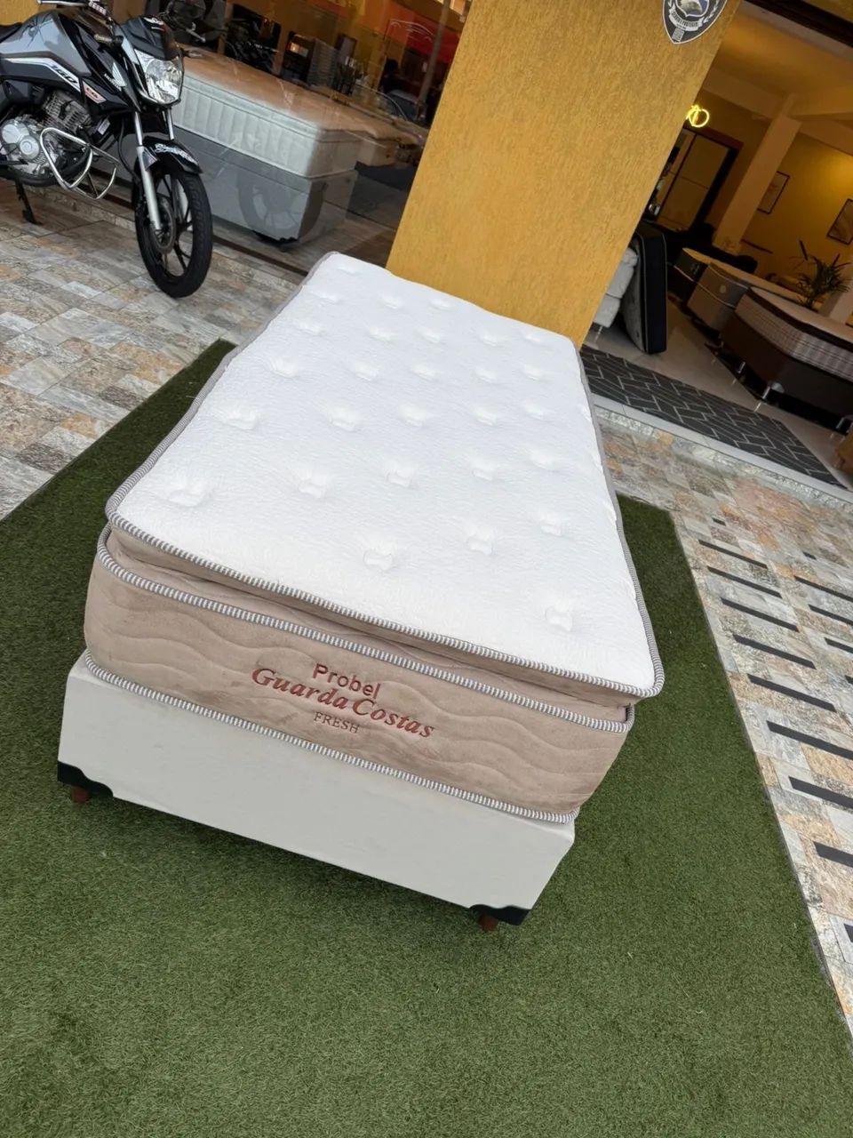  Cama box Solteiro SEMINOVA TOP PROBEL - Entrego!  - Foto 4