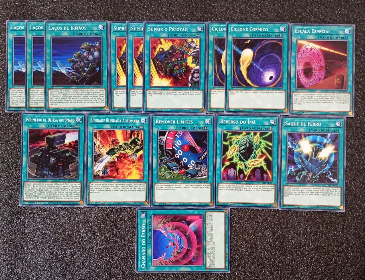 Deck autômato cartas originais de Yu-Gi-Oh - Foto 2