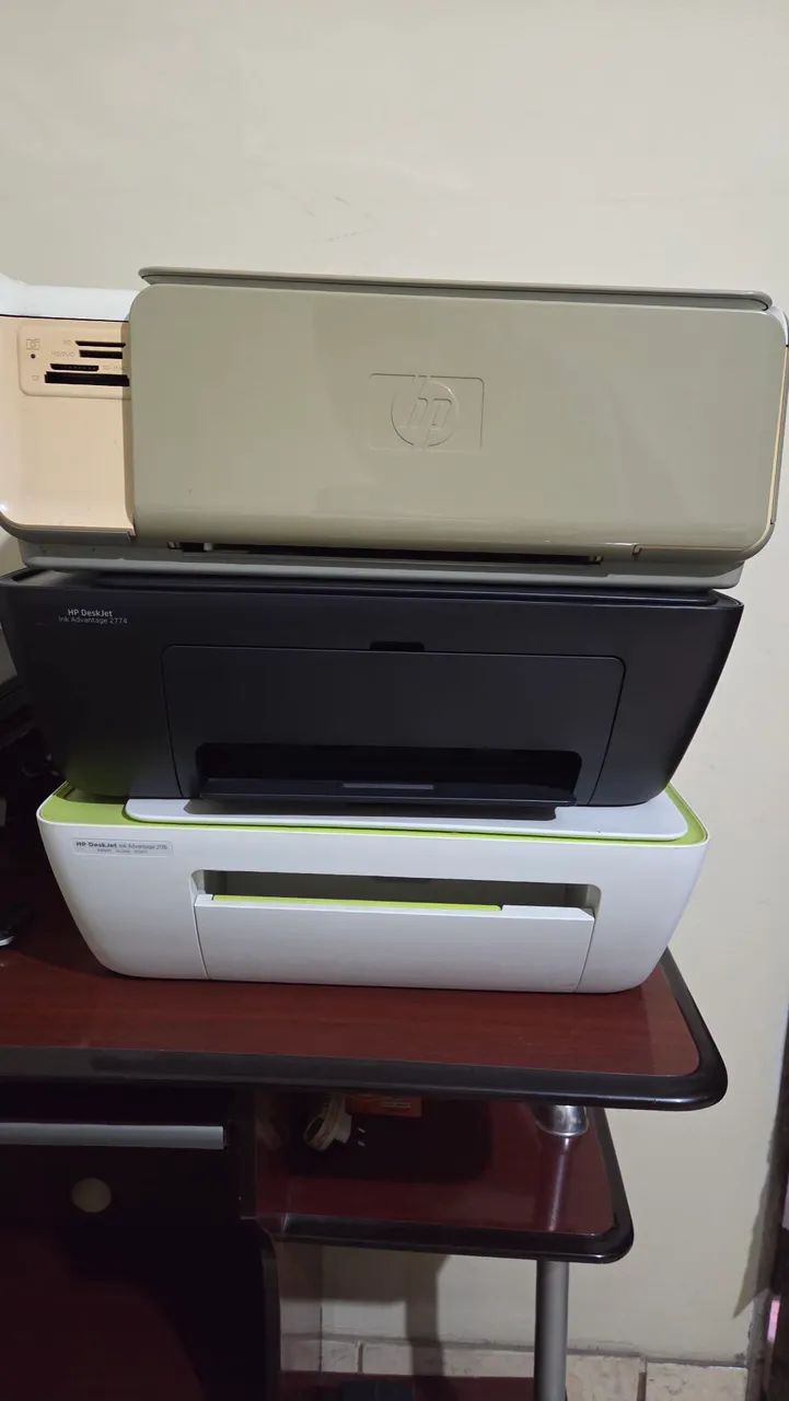 3 IMPRESSORAS HP - USADAS