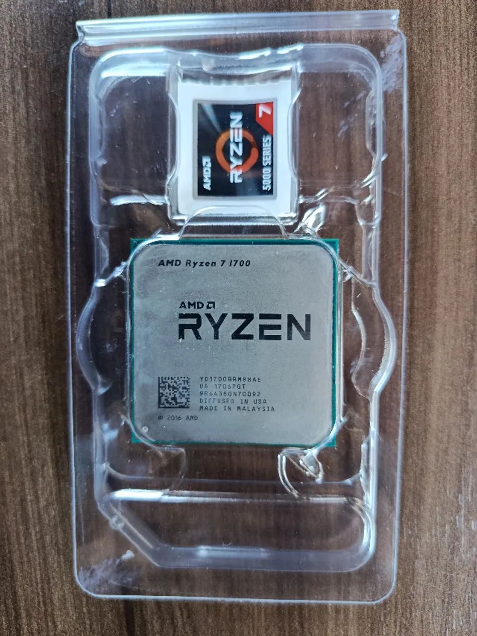 Processador AMD Ryzen 7 1700 - Excelente estado!