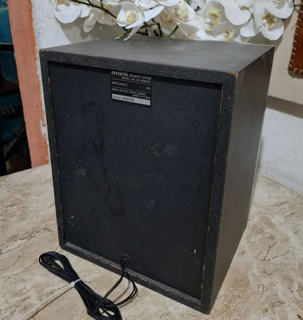UMA CAIXA AIWA MODELO NO. SX-NS94YL 140W JAPAN :) - Aparelhos de