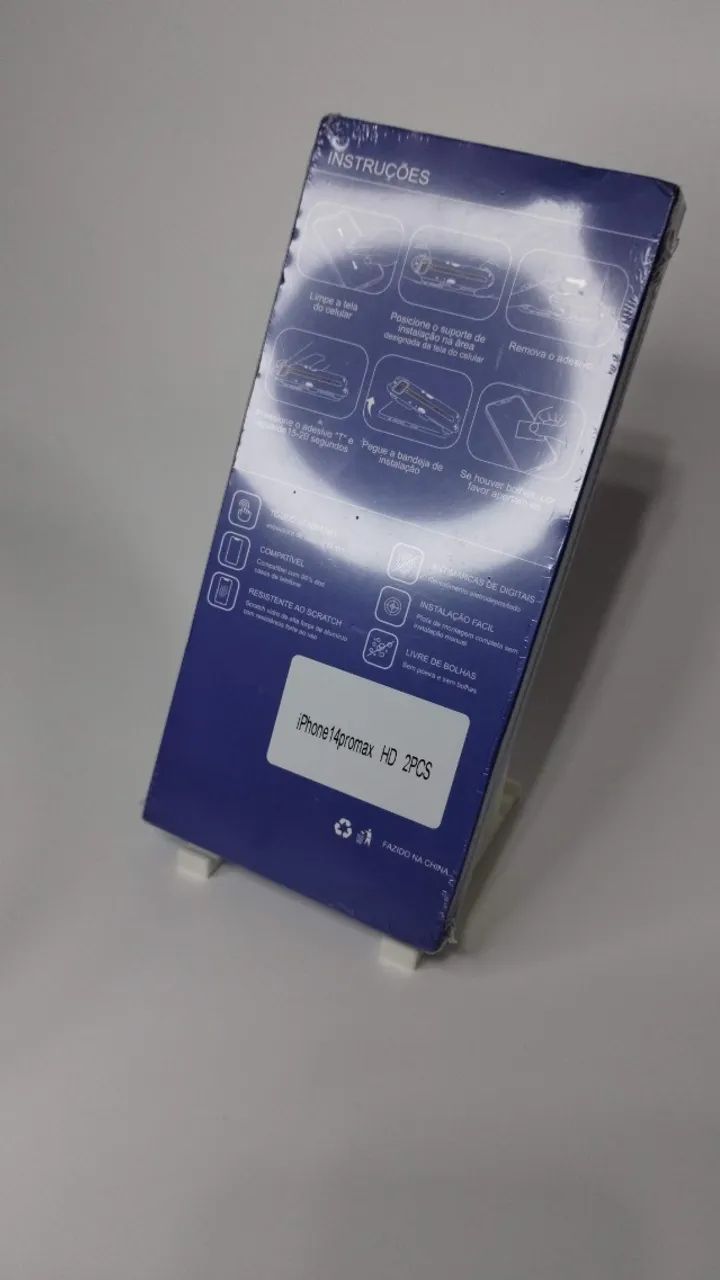 Crystalarmor Kit Com 2 Película 3D c/ Aplicador para iPhone 14 PRO MAX - Foto 3