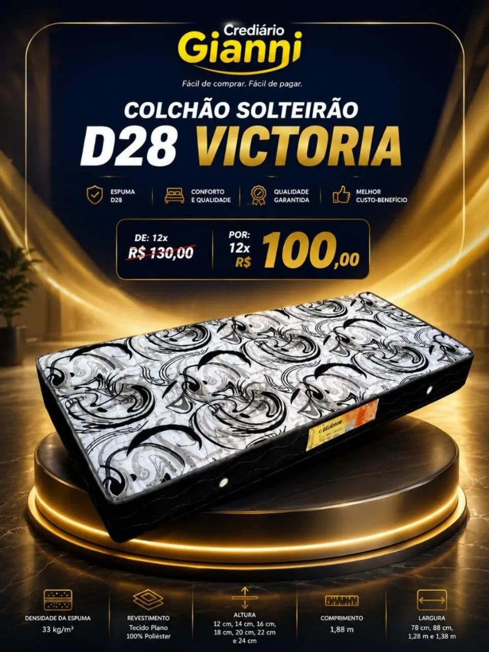 COLCHÕES CREDIÁRIO 
