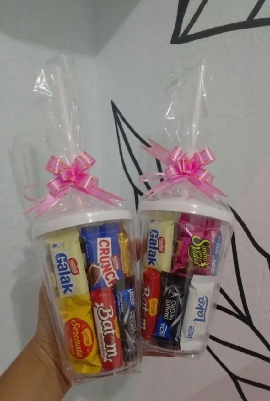 Copo da Felicidade de CHOCOLATE