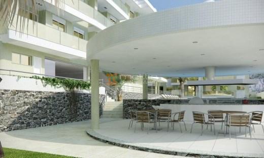 Na frente da praia e da ilha do campeche! condomínio com fachada elegante, poucos apartame - Foto 4