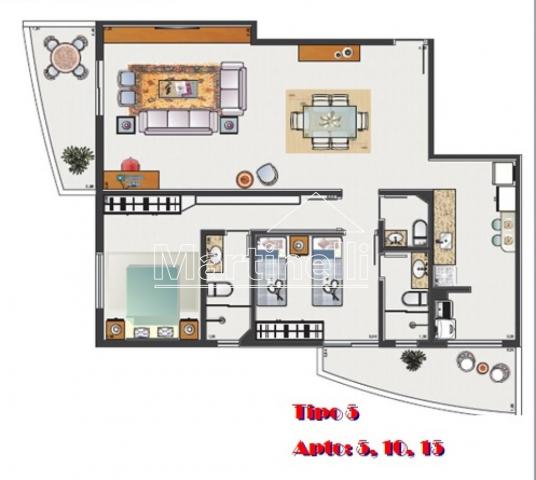 Apartamento à venda com 2 dormitórios em Jardim novo mundo, Ribeirao preto cod:V12864