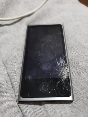 Ipod Nano 7 geração Tela danificada