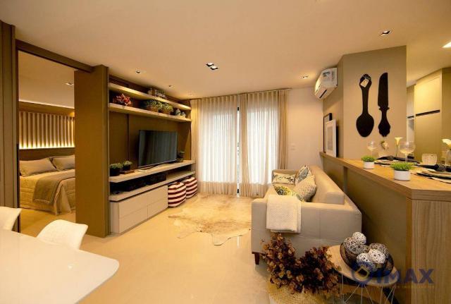 Studio com 1 dormitório à venda, 55 m² por R$ 259.836,24 - Centro - Foz do Iguaçu/PR - Foto 2