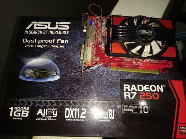 Placa de Video R7 250 1GB EM PERFEITO ESTADO - Foto 4