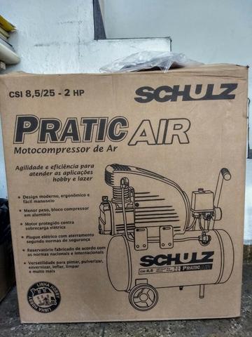 Compressor 2HP 120 Libras 25 Litros - Schulz - Foto 2