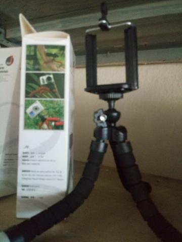 Mini Tripé Flexível Ajustável - Foto 2