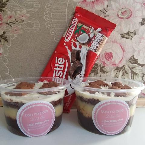 Deliciosos Bolos no pote