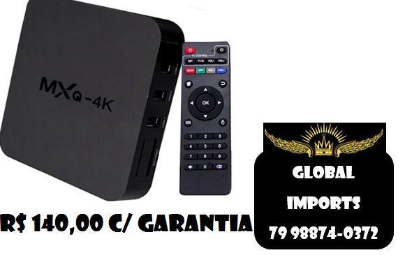 Tv box para deixar sua tv smart com acesso Wi-Fi Netflix, youtube e jogos