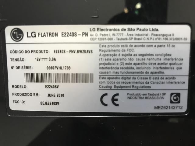 Monitor LG LED LCD Flatron 21.5? Modelo E2240S - Foto 4