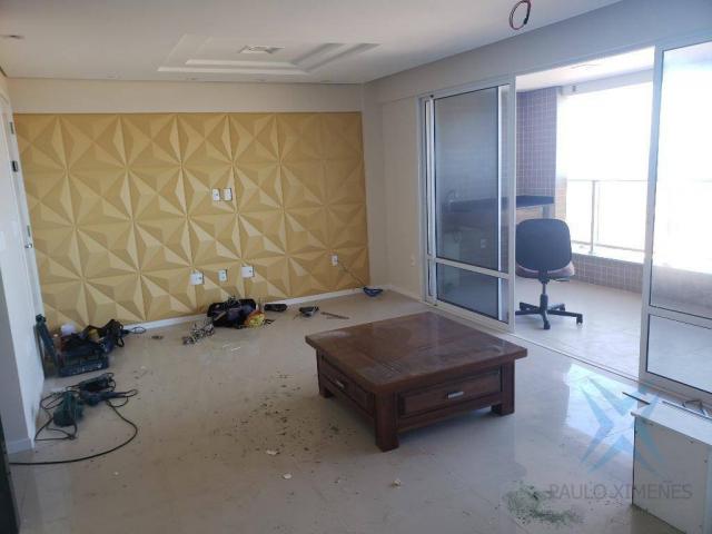 Apartamento com 3 dormitórios para alugar, 117 m² por r$ 3.000/mês - dunas - fortaleza/ce - Foto 2