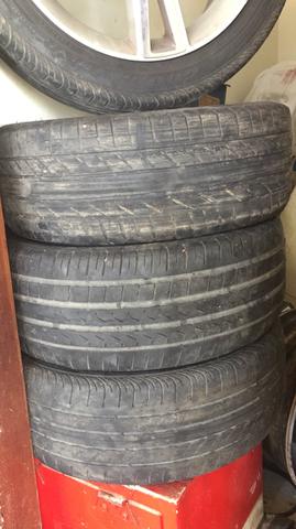 Ródão 17 para I30 5 furos com pneus - Foto 2