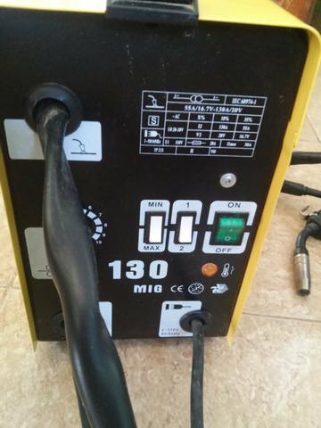 Máquina de solda Miga/Mag Sem Gás 110v