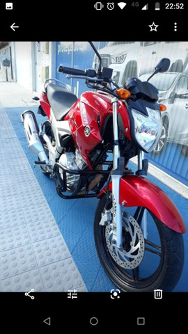 Mata cachorro com pedaleiras, para Yamaha fazer 250 - Foto 2
