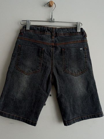 2 Bermudas jeans infantil masculina 12 anos(R$20,00 cada) - Foto 2