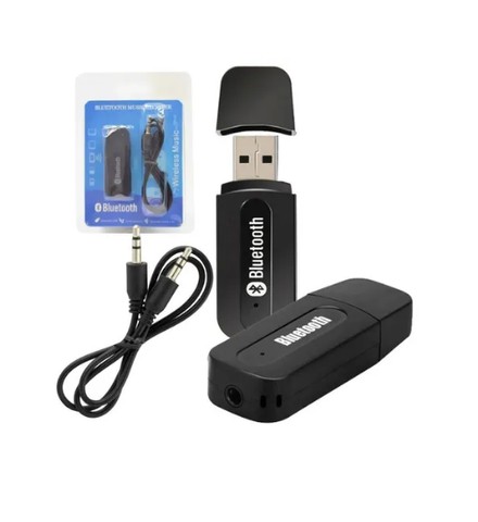 Receptor Adaptador Bluetooth Usb P2 Audio Stereo