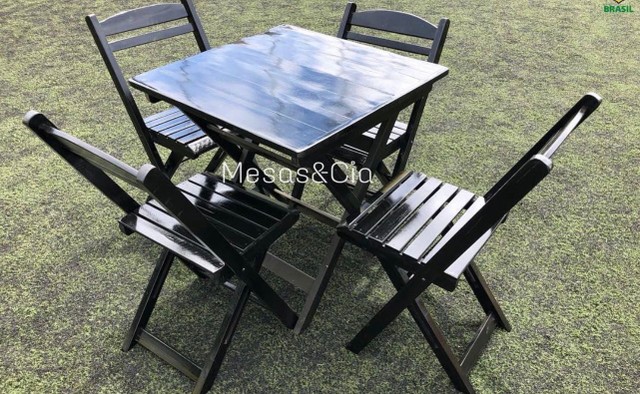 Mesa e cadeira pronta entrega 
