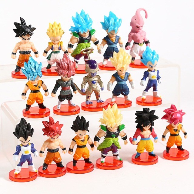 Boneco Em Resina Do Goku Black 20 Cm - Dragon Ball Z