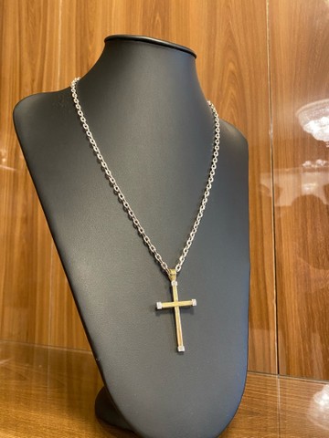 Conjunto em Ouro Branco 18k 750 - Foto 4