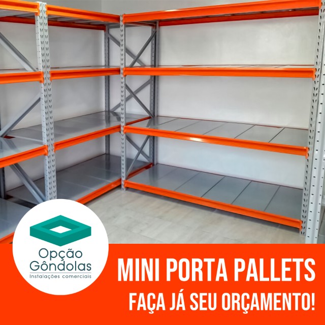 Mini Porta Pallets Novos