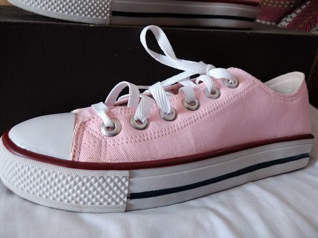 Tênis ALL Star (cor rosa) - Foto 2