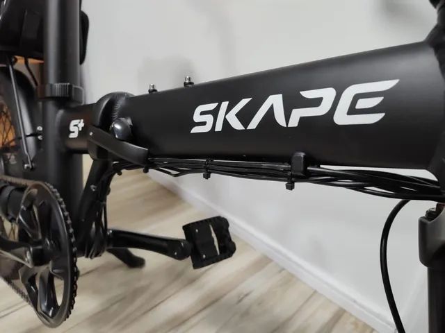Bike elétrica dobrável Skape S+ / 350W / Até 80km de autonomia 