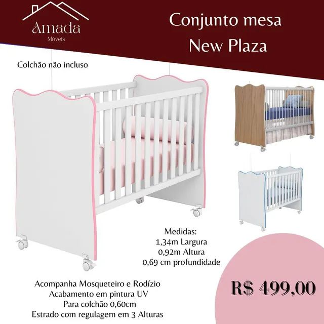 Dormitório infantil doce sonho , Entrega  em 3 dias  - Foto 6