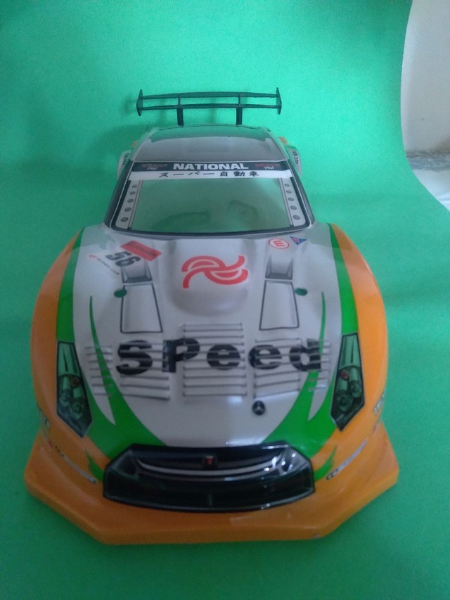 BOLHA PELÍCULA CAR BODY SHELL FRAME 1/16 THUNDER - Foto 2