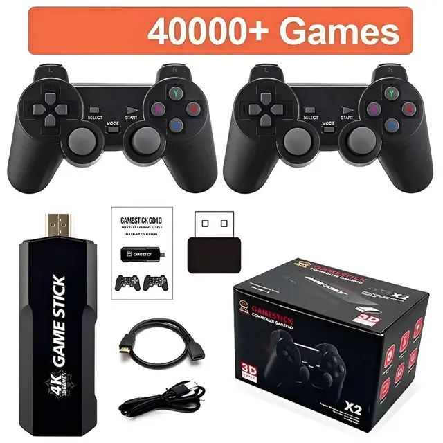 Controller Gamepad 2.4g Wireless 3.500 Classic Games Jogos