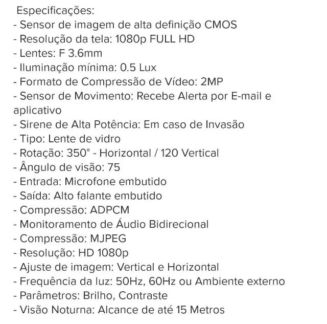 Câmera Ip 3 antenas Wifi Wireless Yoosee - Foto 2
