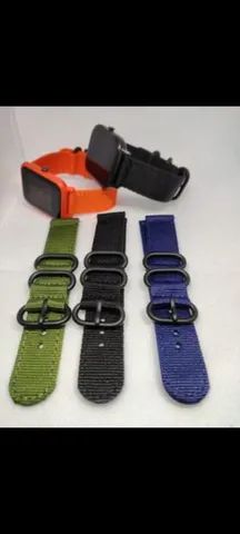 Pulseira Nylon Lona para Smartwatch  - Foto 3