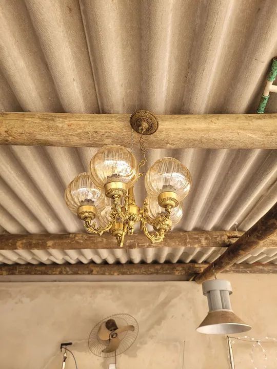 Lustre em bronze  - Foto 3