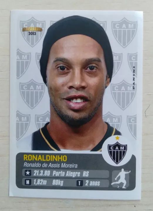 Figurinhas RONALDINHO GAÚCHO  - Foto 2
