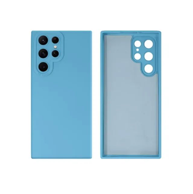 CAPA CASE S22 ULTRA SAMSUNG AVELUDADA COM CAIXA DE PROTEÇÃO DE CAMERA
