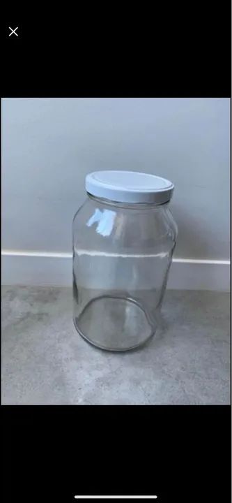 Vidros 3 tamanhos para Armazenamento Mantimentos - Foto 2