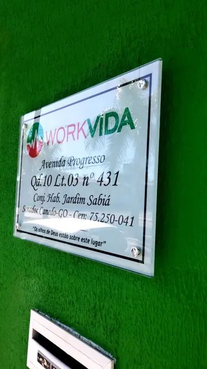 Placas comerciais residências  - Foto 4