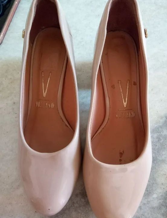 Scarpin Nude Vizzano - Foto 3