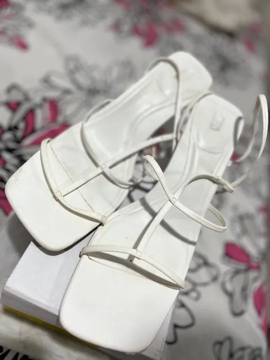 Sandálias Zara de Saltinho fino - Foto 5