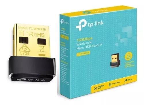 Adaptador Usb Wireless Wi-Fi Tp-link Tl-wn725 150mbps - Loja Natan Abreu 