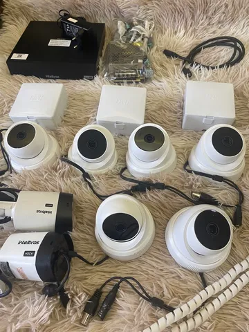 Sistema de monitoramento, câmeras