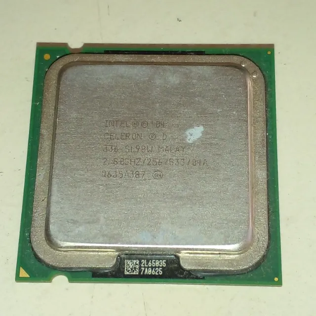 Processador Celeron D 336 2,8Ghz (Soquete PLGA478 / PLGA775)