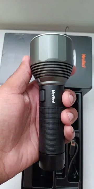 Lanterna Tática NexTool 2000 lumens - nova, original na caixa - Foto 2