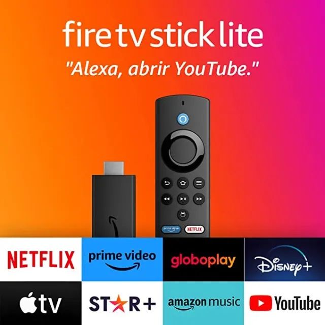FireStick Tv Lite Novo Lacrado.