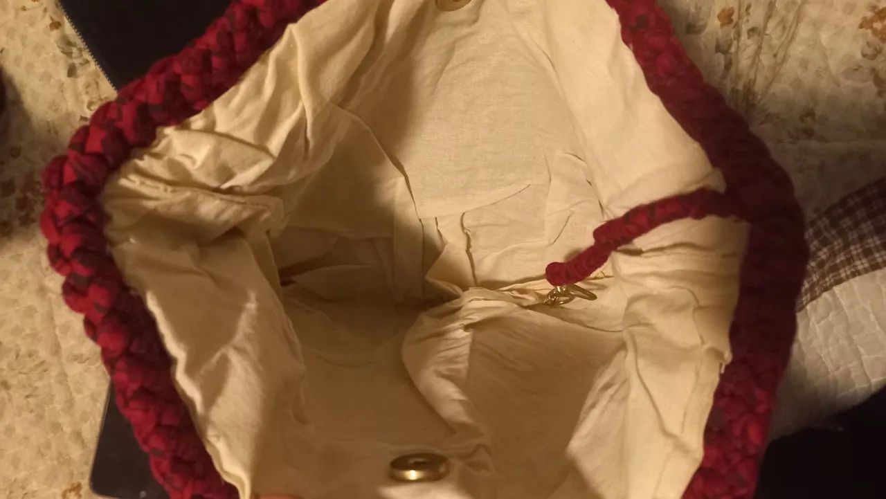 Bolsa de crochê  - Foto 5