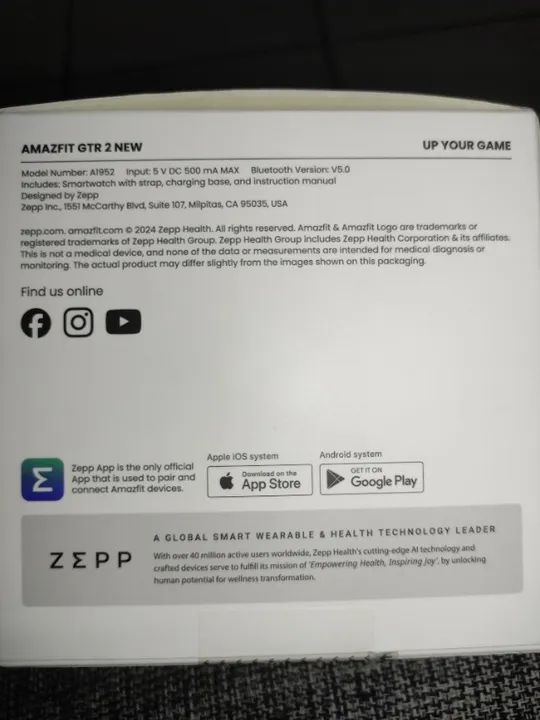 Smartwatch zerado caixa lacrada - Foto 3